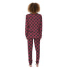 Red And Black Polka Dot Women's Pajamas-grizzshop