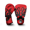 Red And Black Snakes Sign Print Boxing Gloves-grizzshop