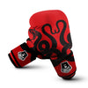 Red And Black Snakes Sign Print Boxing Gloves-grizzshop