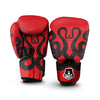 Red And Black Snakes Sign Print Boxing Gloves-grizzshop