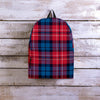 Red And Blue Plaid Tartan Backpack-grizzshop