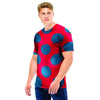 Red And Blue Polka Dot Men T Shirt-grizzshop