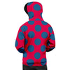 Red And Blue Polka Dot Men's Hoodie-grizzshop