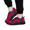 Red And Blue Polka Dot Men's Sneakers-grizzshop