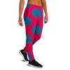 Red And Blue Polka Dot Women's Joggers-grizzshop