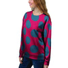 Red And Blue Polka Dot Women's Sweatshirt-grizzshop