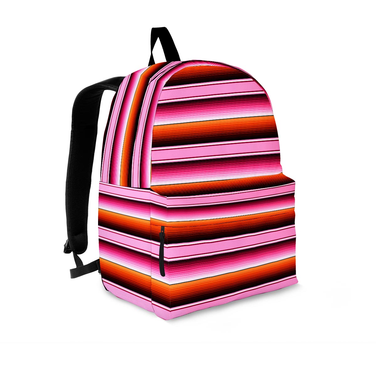 Red And Pink Mexican Baja Backpack-grizzshop