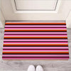 Red And Pink Mexican Baja Door Mat-grizzshop