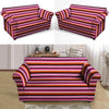 Red And Pink Mexican Baja Loveseat Cover-grizzshop