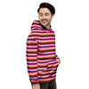 Red And Pink Mexican Baja Men's Hoodie-grizzshop