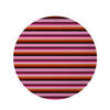 Red And Pink Mexican Baja Round Rug-grizzshop