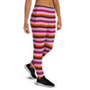 Red And Pink Mexican Baja Women's Joggers-grizzshop