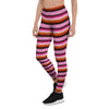 Red And Pink Mexican Baja Women's Leggings-grizzshop