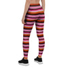 Red And Pink Mexican Baja Women's Leggings-grizzshop