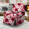 Red And Pink Rose Floral Recliner Cover-grizzshop