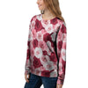 Red And Pink Rose Floral Women's Sweatshirt-grizzshop