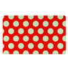 Red And White Polka Dot Door Mat-grizzshop