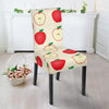 Red Apple Pattern Print Chair Cover-grizzshop