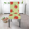 Red Apple Print Pattern Chair Cover-grizzshop