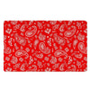 Red Bandana Door Mat-grizzshop