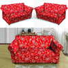 Red Bandana Loveseat Cover-grizzshop