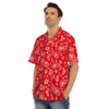 Red Bandana Men’s Hawaiian Shirt-grizzshop