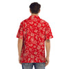 Red Bandana Men’s Hawaiian Shirt-grizzshop