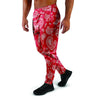 Red Bandana Men's Joggers-grizzshop