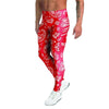 Red Bandana Men's Leggings-grizzshop