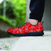 Red Bandana Men's Sneakers-grizzshop