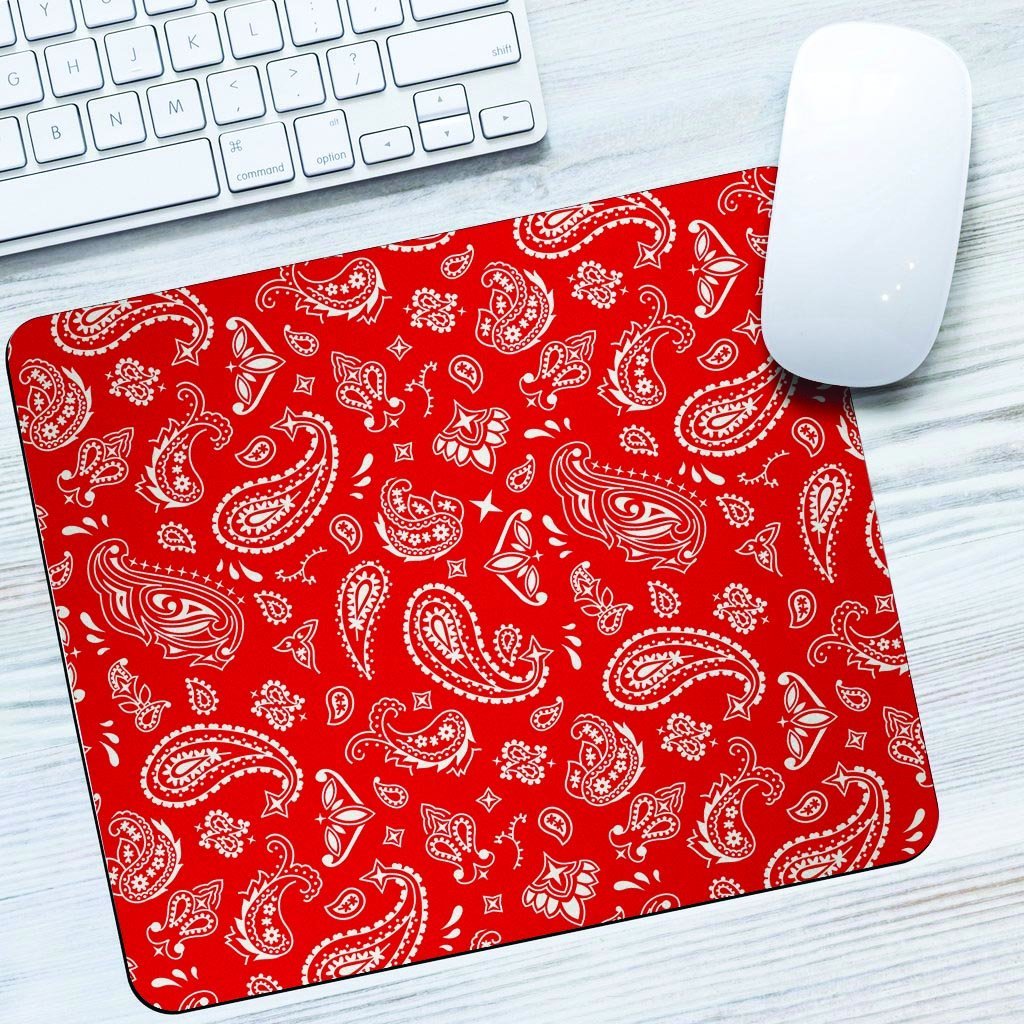 Red Bandana Mouse Pad-grizzshop