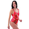 Red Bandana One Piece Swimsuite-grizzshop