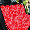 Red Bandana Pet Car Seat Cover-grizzshop