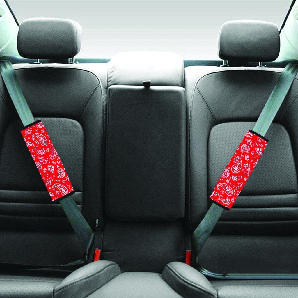 Red Bandana Seat Belt Cover-grizzshop