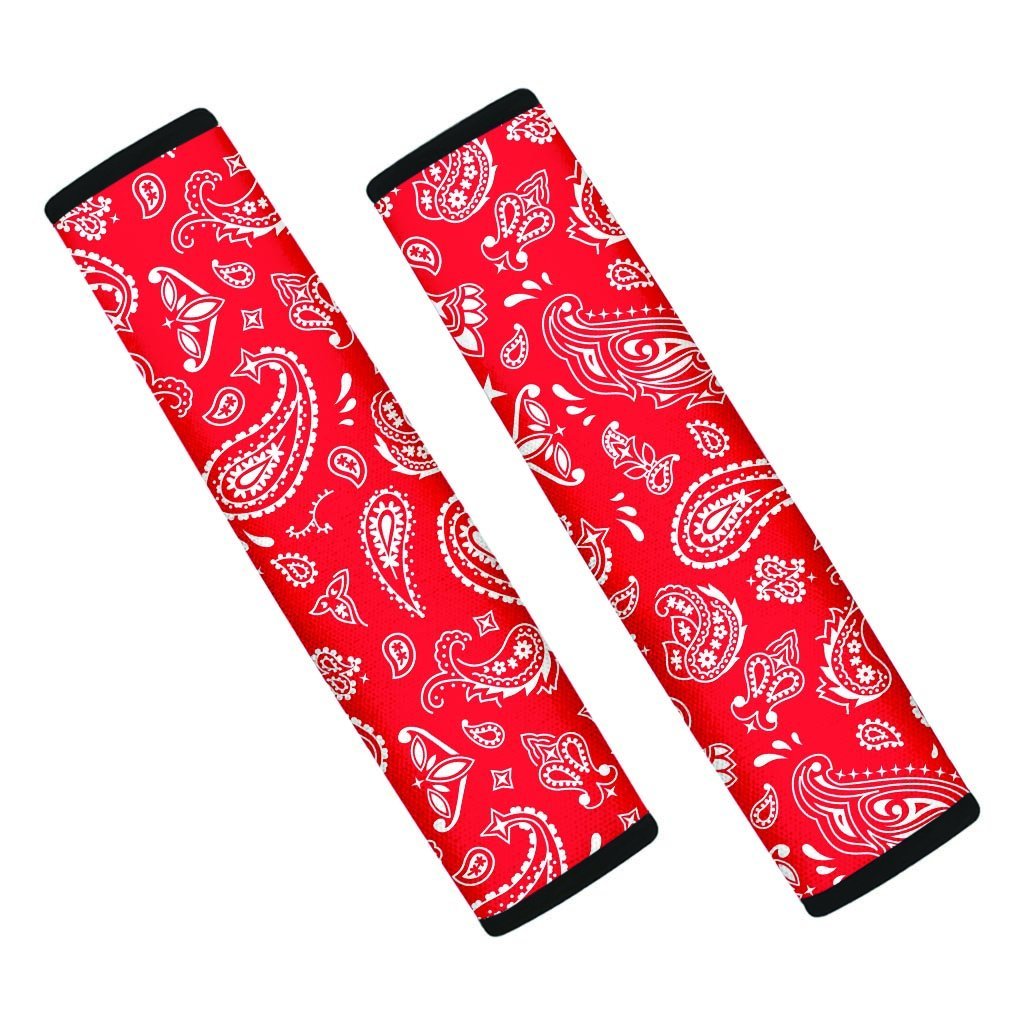 Red Bandana Seat Belt Cover-grizzshop