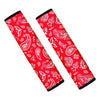 Load image into Gallery viewer, Red Bandana Seat Belt Cover-grizzshop