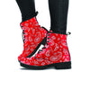 Red Bandana Women's Boots-grizzshop