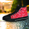 Red Bandana Women's High Top Shoes-grizzshop