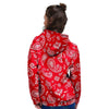 Red Bandana Women's Hoodie-grizzshop