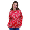 Red Bandana Women's Hoodie-grizzshop