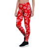 Red Bandana Women's Leggings-grizzshop