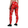 Red Bandana Women's Leggings-grizzshop