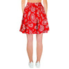 Red Bandana Women's Skirt-grizzshop