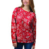 Red Bandana Women's Sweatshirt-grizzshop