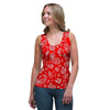 Red Bandana Women's Tank Top-grizzshop