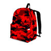 Red Camo Print Backpack-grizzshop