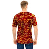 Red Chinese Dragon Men T Shirt-grizzshop