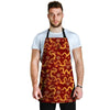 Red Chinese Dragon Men's Apron-grizzshop