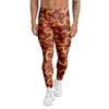 Red Chinese Dragon Men's Leggings-grizzshop