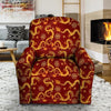 Red Chinese Dragon Recliner Cover-grizzshop